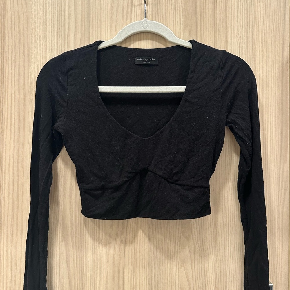 Naked wardrobe crop top